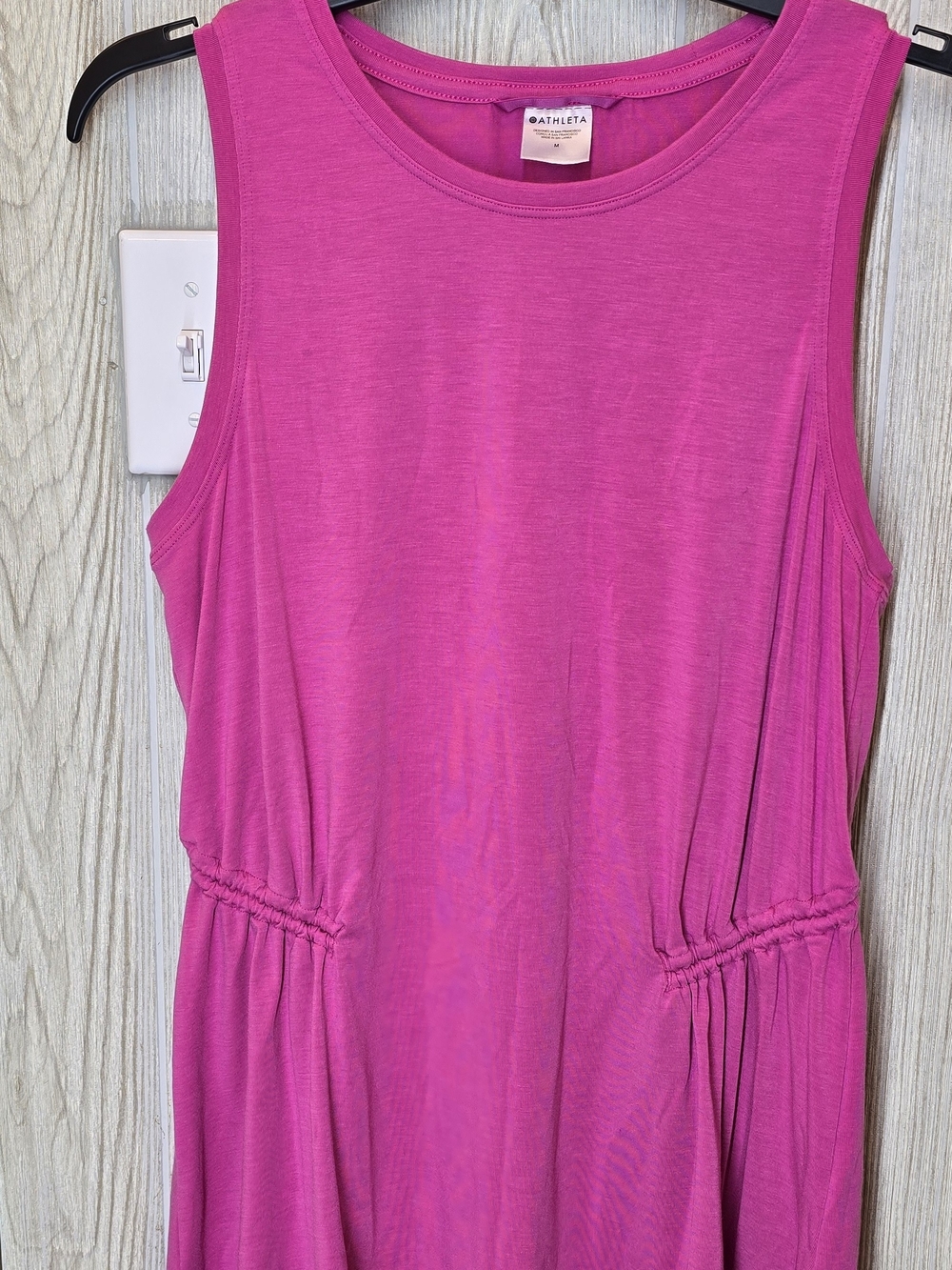 Athleta Sleeveless Pink Tank Dress